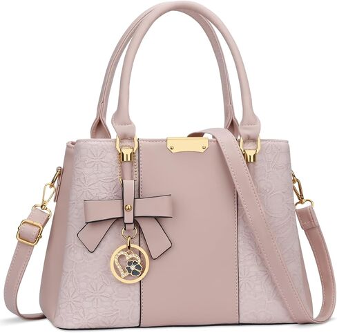 KKXIU 3 Zippered Compartments Purses and Handbags for Women Top Handle Satchel Shoulder Ladies Bags in Saudi Arabia