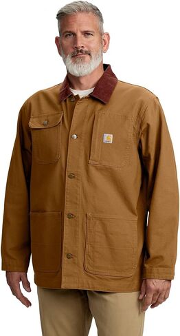 Carhartt Men's Rugged Flex Duck Loose Fit Chore Coat in Saudi Arabia