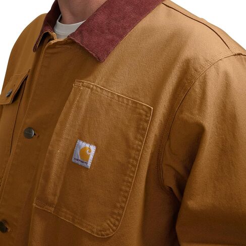 Carhartt Men's Rugged Flex Duck Loose Fit Chore Coat in Saudi Arabia