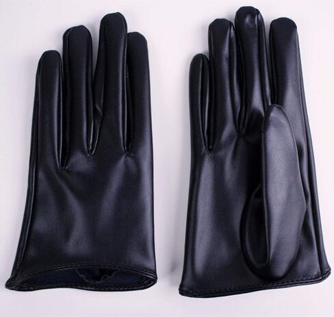 DooWay Short Leather Gloves Women Soft PU Fancy Tea Party Cocktail Costume Dress Up Accessorty in Saudi Arabia