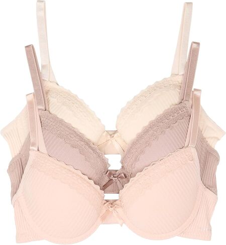 Tahari Girls' 3-Pack Structured Wire Bras in Saudi Arabia