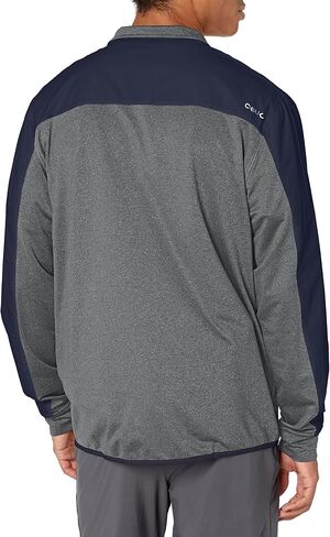 Men's Wind Resistant Swish Colorblock Mock Neck Full Zip Jacket in Kuwait