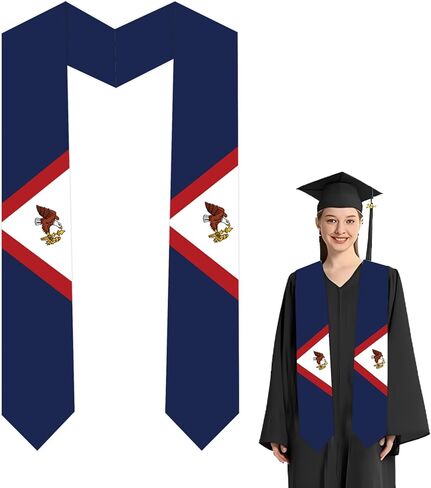 National Flag Graduation Stole,Graduation Sash Class of 2025 for Study Aboard,Adult Unisex Graduation Gifts in Saudi Arabia
