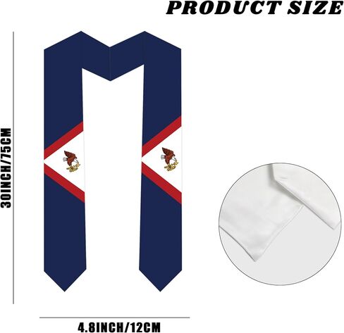 National Flag Graduation Stole,Graduation Sash Class of 2025 for Study Aboard,Adult Unisex Graduation Gifts in Saudi Arabia