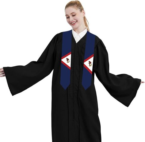 National Flag Graduation Stole,Graduation Sash Class of 2025 for Study Aboard,Adult Unisex Graduation Gifts in Saudi Arabia