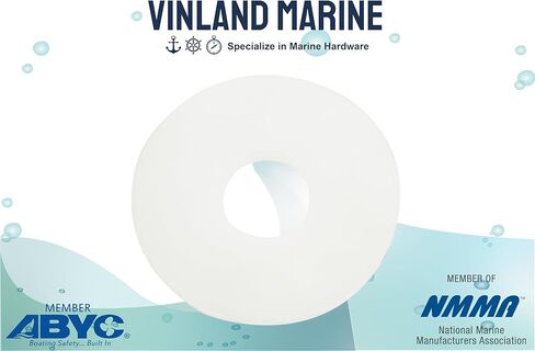 Vinland Marine 316 قارب من الفولاذ المقاوم للصدأ عجلة القيادة في المنتصف مقاس خيط الجوز السداسي 1/2"-20 لعجلة قيادة قارب الجير، التوجيه الهيدروليكي للقوارب، غطاء مركزي لعجلة قيادة القارب in Kuwait