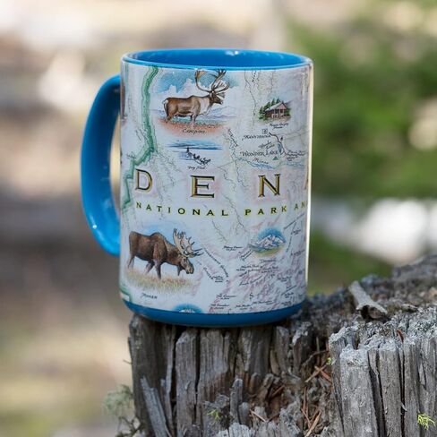 Santa Catalina Island Map Ceramic Mug (Large 16oz) Coffee Cup, Tea, Cocoa, Hot Chocolate, Brew Mugs, and Cold Drinks, BPA-FREE - For Office, Home, Gift (Individual Mug) in Saudi Arabia