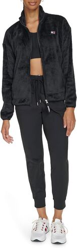 Tommy Hilfiger Women's Sport Sherpa Stand Collar Jacket in Saudi Arabia