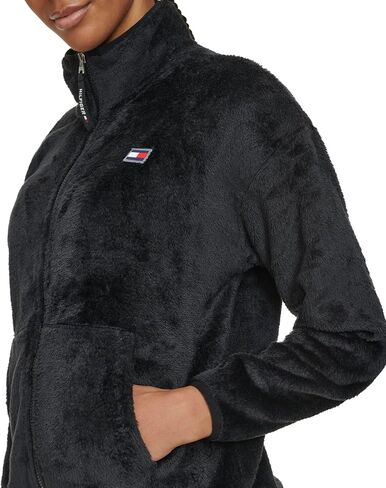 Tommy Hilfiger Women's Sport Sherpa Stand Collar Jacket in Saudi Arabia