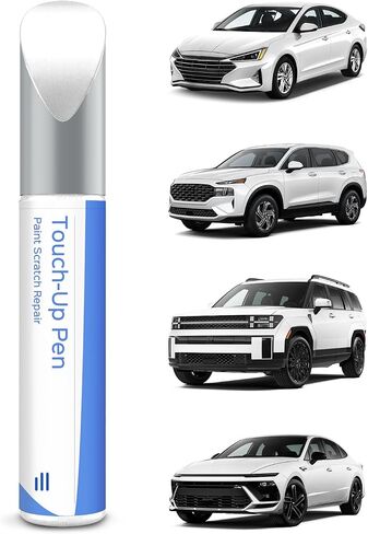 W8 WW8 Quartz White Pearl Tricoat Touch Up Paint Compatible with Hyundai Exact Match–Chips and Nicks Touch Up in Saudi Arabia