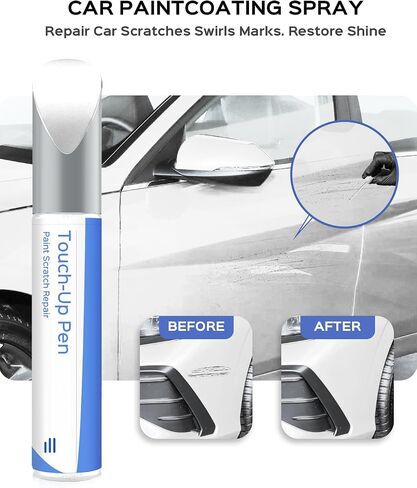 W8 WW8 Quartz White Pearl Tricoat Touch Up Paint Compatible with Hyundai Exact Match–Chips and Nicks Touch Up in Saudi Arabia