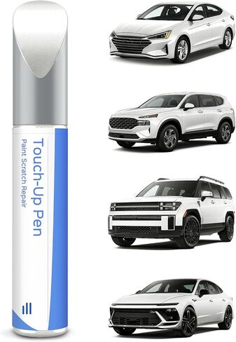 W8 WW8 Quartz White Pearl Tricoat Touch Up Paint Compatible with Hyundai Exact Match–Chips and Nicks Touch Up in Saudi Arabia