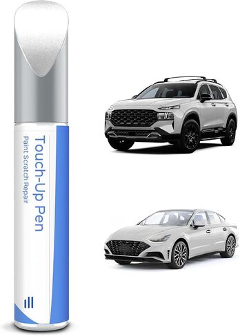 W8 WW8 Quartz White Pearl Tricoat Touch Up Paint Compatible with Hyundai Exact Match–Chips and Nicks Touch Up in Saudi Arabia