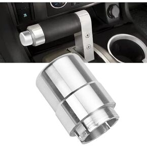 Canitu Transmission Shifter Button Knob, Gear Shift Handle Button Knob for Hummer H2 and H2 SUT 2003-2009, CNC Aluminum Alloy Anti-Rust Durable Accessories, NOT ABS (Black)