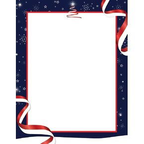 Great Papers! Patriotic Holiday Letterhead, 80 count, 11" x 8.5" (2015058)