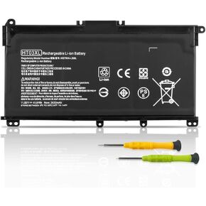 HT03XL Battery Replacement for HP Pavilion 14-CE 14-CF 14-CK 14-CM 14-DF 14-DH 14-DQ 14Q-CY 14S-CF 14S-DQ 14-FQ 15-CS 15-CW 15-DA 15-DW 14-ce0xxx 14-cf0xxx 14-cm0xxx 14-dh0xxx 14-dk0xxx 14-dq0xxx