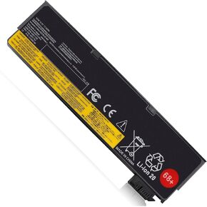 X240 Battery 68+ 58Wh 10.8V Battery for Lenovo ThinkPad T440 T440S T450 T450S T460 T460P T470P T550 T560 L450 L460 L470 W550S S440 X240 X250 X260 X270 0C52861 0C52862 45N1128 45N1734