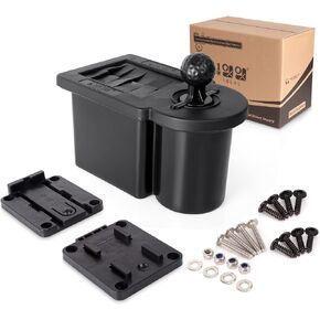 Deluxe Golf Ball Cleaner for Golf Cart Accessories, Upgraded Golf Club Cleaner&Ball Washer Kit Universal Fits EZGO, Club Car, Yamaha Carts