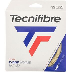 Tecnifibre X-One Biphase (18-1.18mm) String Set (Natural)