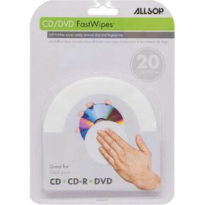 Allsop 50100 CD FastWipes، 20 عبوة in Kuwait