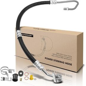 A-Premium Power Steering Pressure Hose Line Assembly Compatible with Toyota RAV4 2000 2001 2002 2003 2004 2005, 2.4L, Pump To Rack/Gear