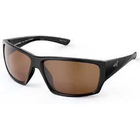 KastKing Estero Polarized Sunglasses,Bi-Focal x1.5x2.0x2.5 Magnifications,Wrap Frame Sport Reader Sunglasses for Men&Women