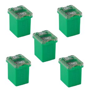 5 Pack Automotive Low Profile Mini Jcase Fuse 30 Amp Fuse Assortment Compatible for Ford, Chevy/GM, Nissan, and Toyota Pickup Trucks, Cars and SUVs