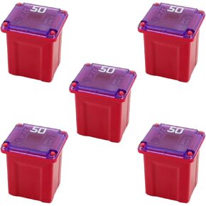 5 Pack Automotive Low Profile Mini Jcase Fuse 30 Amp Fuse Assortment Compatible for Ford, Chevy/GM, Nissan, and Toyota Pickup Trucks, Cars and SUVs