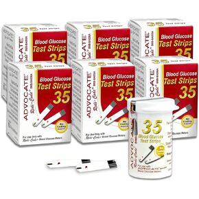 Redi-Code Test Strips 210 Count, No Manual Coding, Glucose Test Strips, Blood Sugar Testing, Small Sample Size Blood Sugar Test Strips, Quick & Accurate Blood Sugar Management (6 Boxes of 35 Strips) in Kuwait