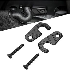 Upgraded Sun Visor Repair Kit, JOYTUTUS 2 PCS Heavy Duty Visor Clips Compatible with Wrangler JK 2018, JL 2018-2024, 2020-2024 Gladiator, Used for Repairs Vehicle Sagging Sun Visor