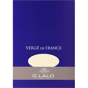 G. Lalo Verge De France Paper Pad, A4, 100 g - Grey, 50 Sheets
