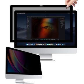 واقي شاشة للخصوصية قابل للإزالة بالكامل من بيرسيم متوافق مع شاشة خصوصية iMac مقاس 21.5 بوصة لأجهزة الكمبيوتر المكتبية من Apple، فلتر مضاد للوهج ومضاد للخدش وحجب الأشعة فوق البنفسجية بنسبة 16:9 in Kuwait