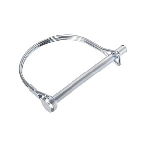 Safety Coupler Pin (1/4"x2.76"/6x70mm), Shaft Locking Pin W Round Arch Wire Retainer - for House Construction, Tractors, Trailers, Trucks