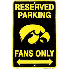 SPSCIA IA Univ Haweye (Mascot) Fans Small Parking Sign