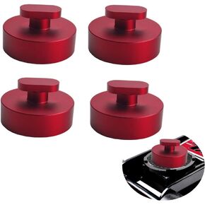 C7 Jack Pad Jacking Lift Pad/Puck Jack Point Billet Aluminum For 2014+ C7 Stingray Z51 Z06 Red