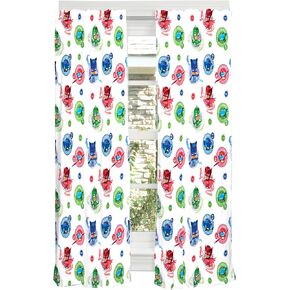 Franco Kids Room Window Curtain Panels Drapes Set, 82" x 63", PJ Masks,NU1818