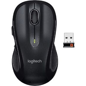 Logitech M510 Wireless Mouse-Black (Renewed)