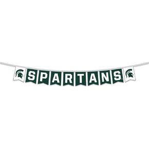 Michigan State Spartans Banner String Pennant Flags