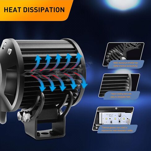 GOOACC LED ضوء بار 2 قطعة 4 بوصة 18 واط LED بقعة ضوء القرون 1260lm LED أضواء الضباب قبالة الطريق ضوء مصباح قيادة لشاحنة جيب ATV in Kuwait