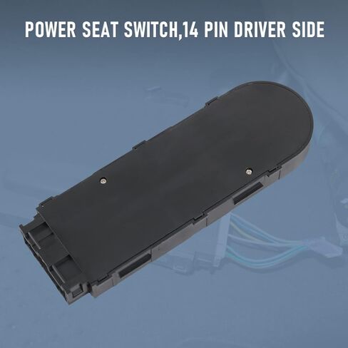 مفتاح مقعد الطاقة جانب السائق غير الرياضي متوافق مع 1997-2004 شيفروليه C5 كورفيت استبدال #10246852 in Kuwait