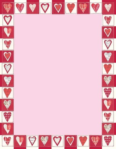 Great Papers! Cutout Hearts Letterhead, 80 Count, 8.5"x11" (2014319) in Kuwait