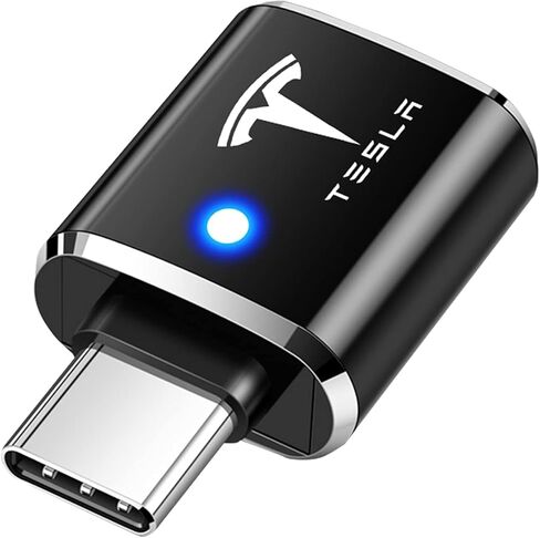محول KIKIMO USB-C إلى USB 3.0 مناسب لطراز Tesla 3/Y/S/X، وملحقات Tesla Model 3/Y ومعظم المعدات الإلكترونية in Kuwait