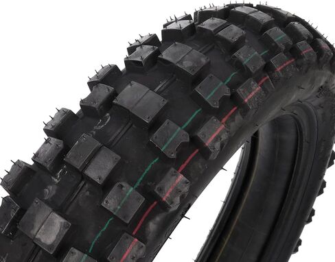 مجموعات الإطارات والأنابيب الداخلية الأمامية 70/100-17 والخلفية 90/100-14 لـ CR85R CRF80F CRF125F CRF150R 110cc 125cc 140cc QG-214 X-M125 جميع الدراجات الترابية 125cc حتى 200cc الدراجة الترابية in Kuwait