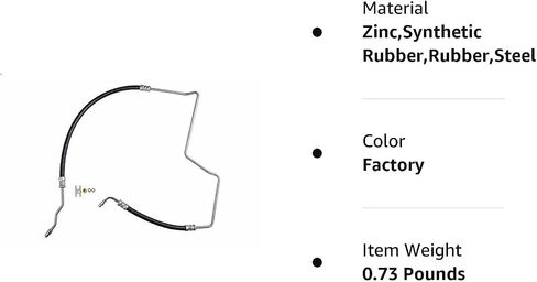 Sunsong 3401305 Power Steering Pressure Line Hose Assembly in Saudi Arabia