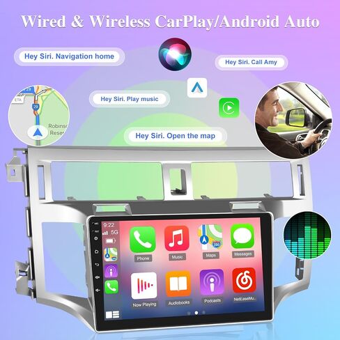 [4G+64G] 8 Core Car Radio for Toyota Avalon 2006 2007 2008 2009 2010 - Android 13 Touch Screen Avalon Stereo, DSP 32 EQ/IPS/Apple Carplay/Android Auto/SWC/BT/WiFi + AHD Backup Camera in Saudi Arabia