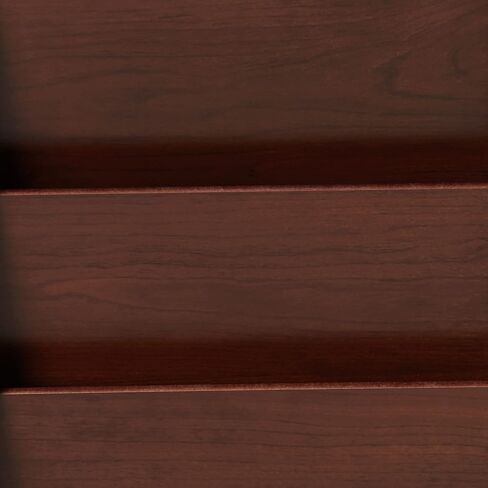 Wooden Mallet 10-Pocket Cascade Free-Standing Magazine Rack, Mahogany in Saudi Arabia