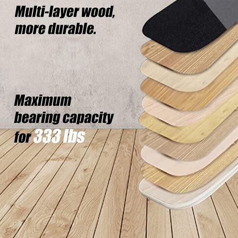 Balance Board, Stability Core Trainer, Training Board for Exercise, Fitness, Non-Slip Deck and Roller, with Adjustable Stoppers in Saudi Arabia