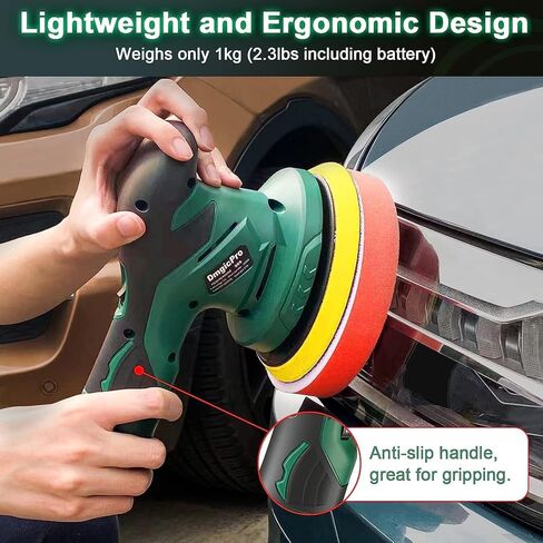 بطارية 2600 مللي أمبير في الساعة لجهاز تلميع عازلة السيارة DmgicPro - بطارية واحدة فقط in Kuwait