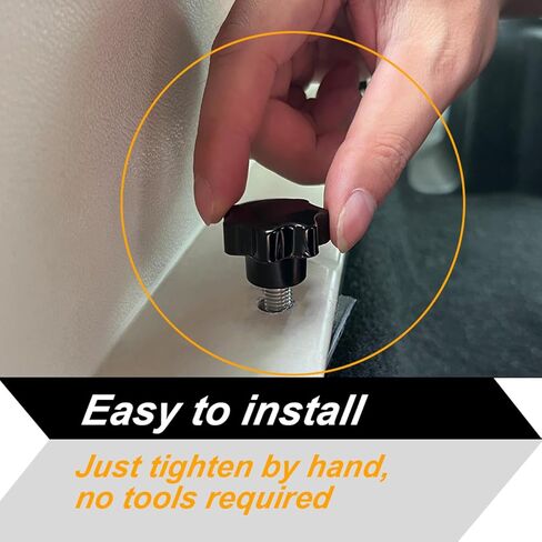 Hardtop Bolts Screws, Hardtop Screws for Jeep, Hardtop Quick Removal Bolts Compatible with Jeep Wrangler TJ JK&JL,6 PCS in Kuwait