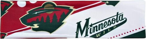 عصابة رأس Littlearth للجنسين للبالغين من NHL Minnesota Wild Stretch، لون الفريق، مقاس واحد، (500413-WILD) in Kuwait